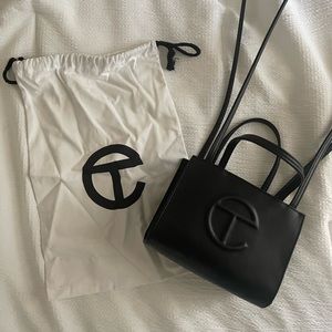 Telfar Small Black Purse